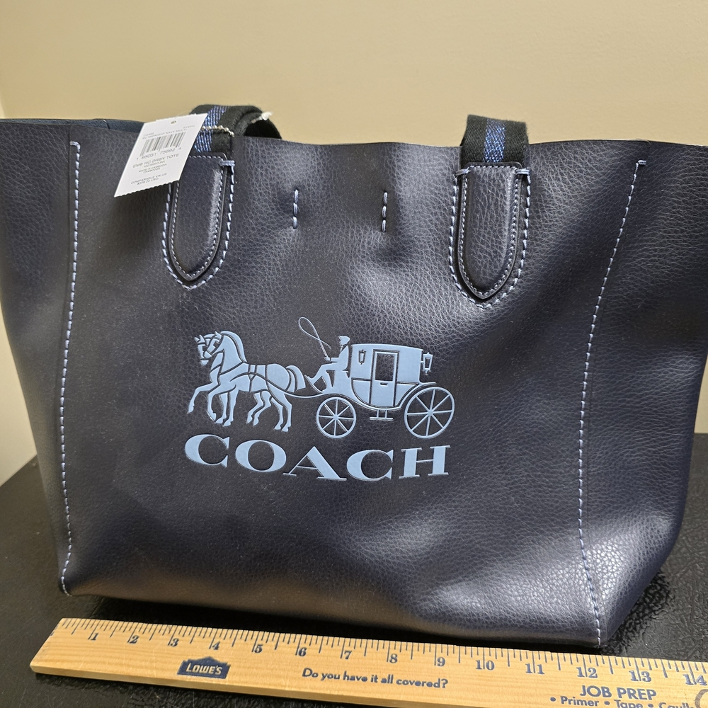 Elegant Navy Tote Bag